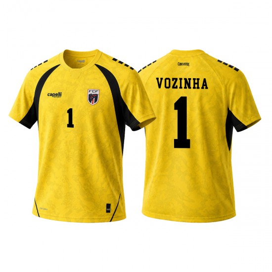 Camisola Cape Verde Vozinha 1 Homem Equipamento Segundo Copa do Mundo 2026 Manga Curta